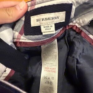 Girls’ Burberry Pleated Skirt
